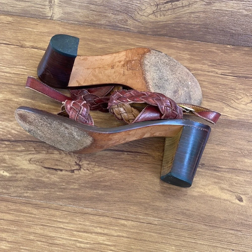 Vero Cuoio agnes of rome sandals  size 38 US size 7.5